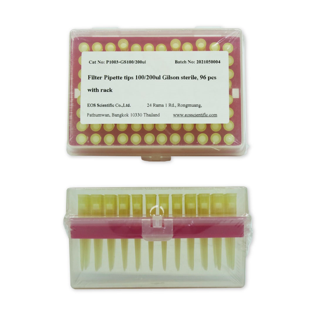Filter Pipette tips Gilson sterile | eosscientifictest